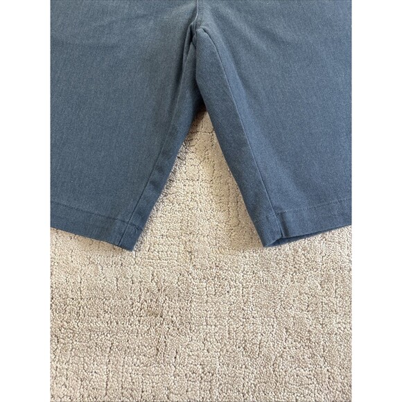 Volcom Chino Khaki Shorts Mens Size 32 X 10 Blue Cotton/Polyester - Picture 11 of 11